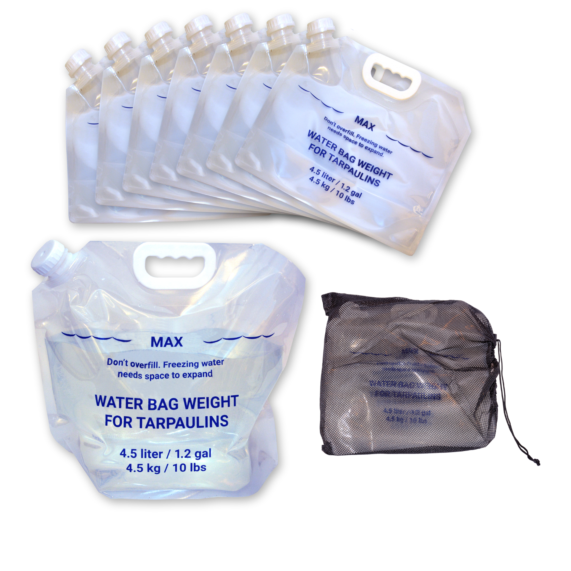Water Bag Weight – (8-Pack)