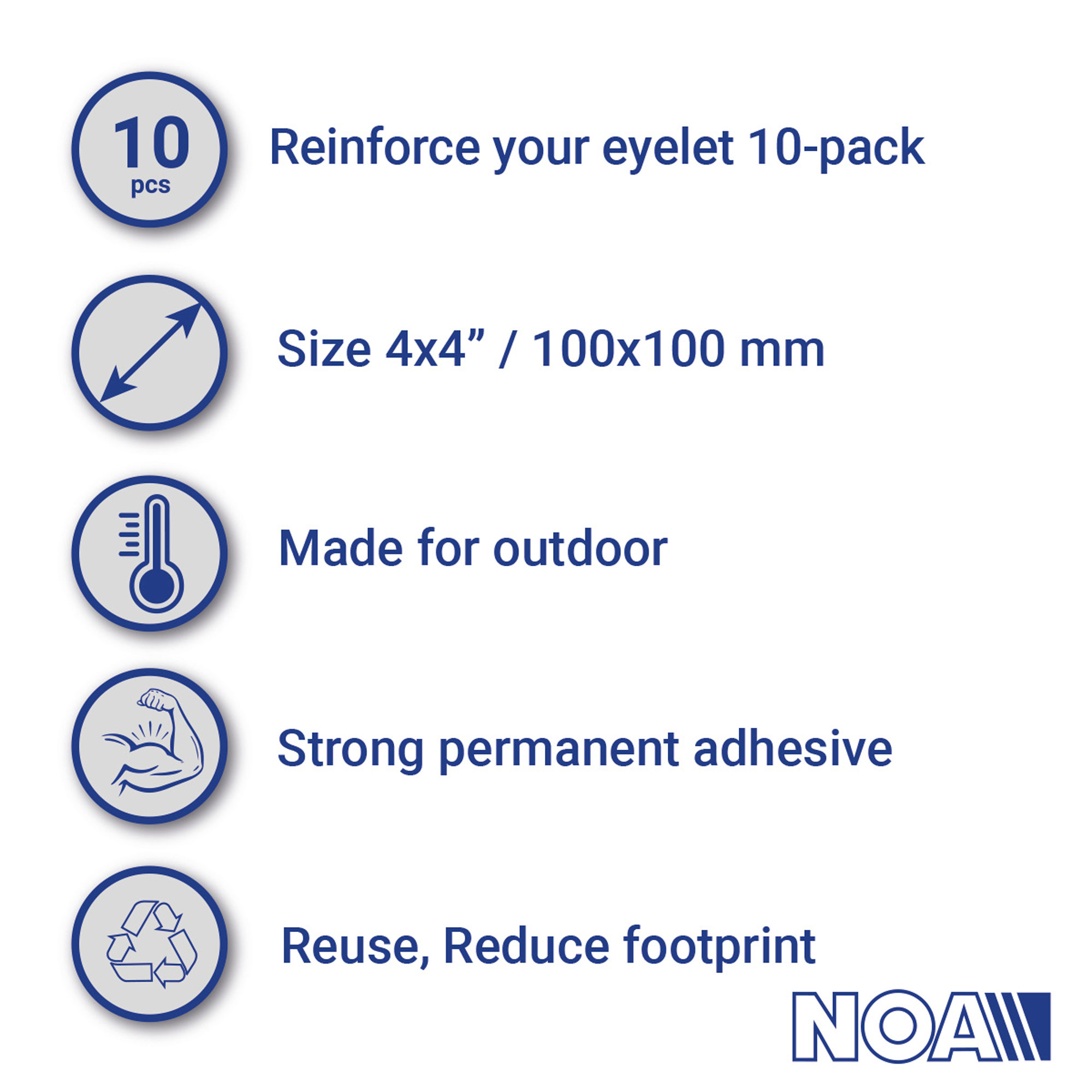 Eyelet Reinforcement Patch – 10-Pack - Image 8